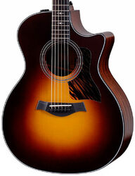 Folk-gitarre Taylor 314ce-SE - Vintage sunburst top