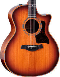 Folk-gitarre Taylor Next Generation 324ce Studio Special Edition - Gloss Shaded Edgeburst Top