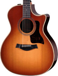 Folk-gitarre Taylor 414ce Studio Special Edition - Honeyburst