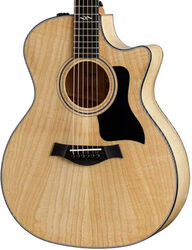 Folk-gitarre Taylor 424ce Urban Ash Ltd - Natural blonde