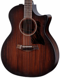 Folk-gitarre Taylor AD24CE - Shaded edge burst matte