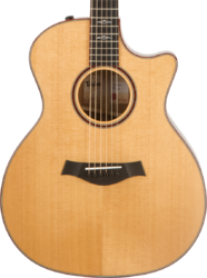 Folk-gitarre Taylor Custom GA-ce Koa V-Class 2019 - Natural
