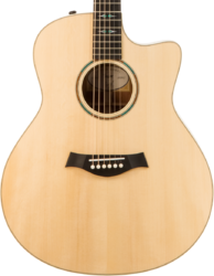 Folk-gitarre Taylor Custom GO-ce #1203040117 - Natural