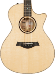 Folk-gitarre Taylor Custom Shop GC-E Grand Concert #1211063097 - Natural