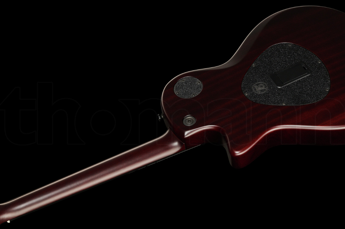 Taylor T5z Classic Cw Koa Sapele Eb - Shaded Edgeburst - Semi-Hollow E-Gitarre - Variation 3