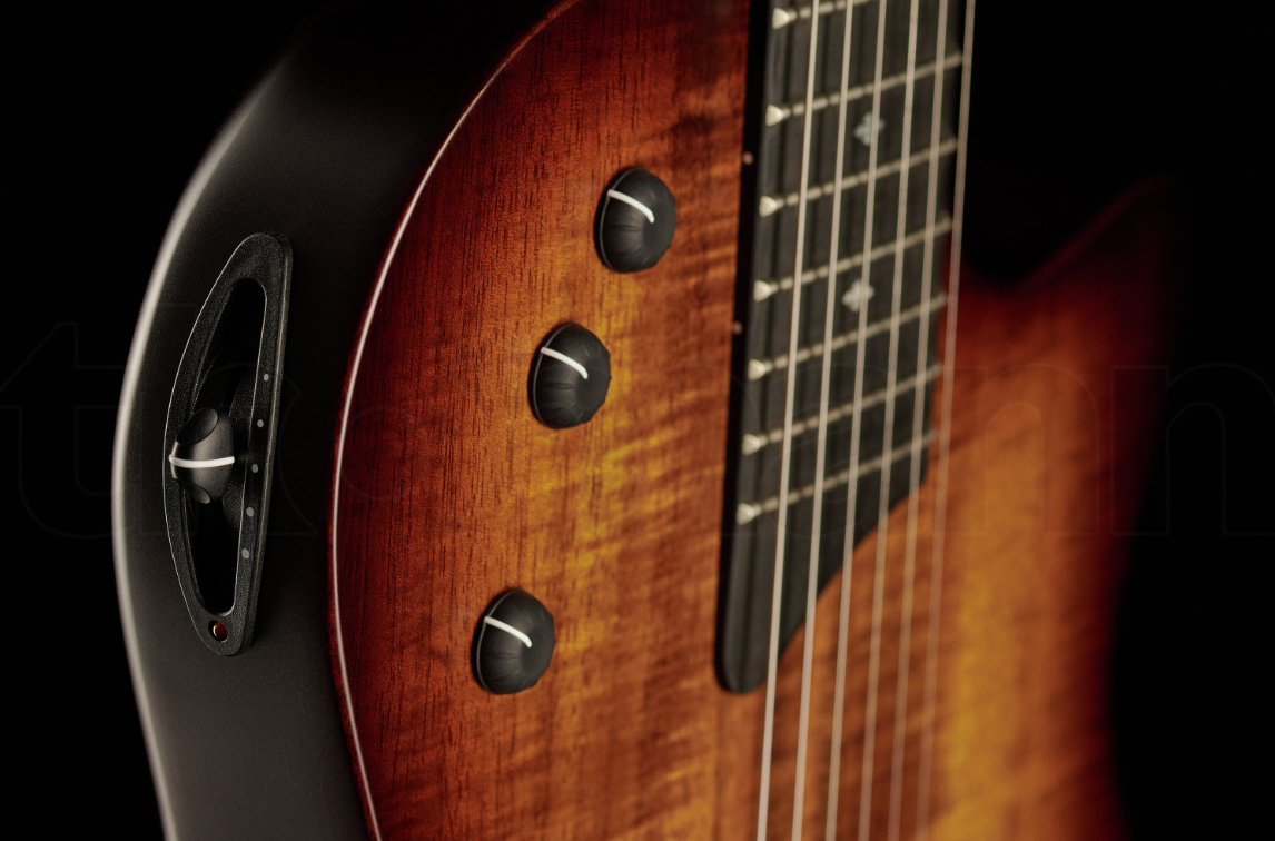 Taylor T5z Classic Cw Koa Sapele Eb - Shaded Edgeburst - Semi-Hollow E-Gitarre - Variation 4