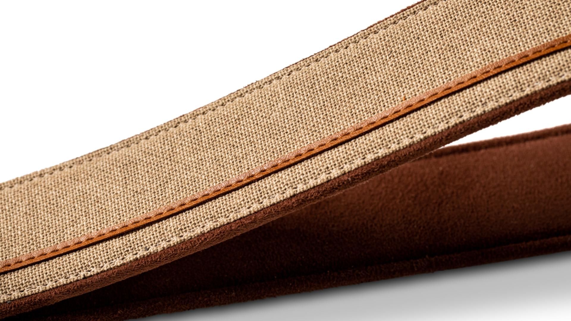 Taylor Vegan Leather Guitar Strap 2.5-inc Tan 4203-25 Cuir - Gitarrengurt - Variation 1