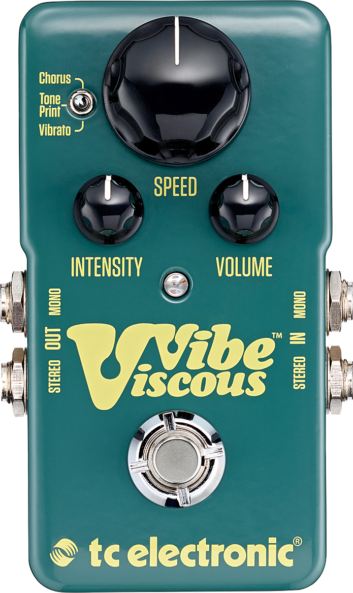 Tc Electronic Viscous Vibe Toneprint Enabled - Modulation/Chorus/Flanger/Phaser & Tremolo Effektpedal - Main picture