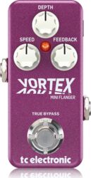 Modulation/chorus/flanger/phaser & tremolo effektpedal Tc electronic Vortex Mini flanger