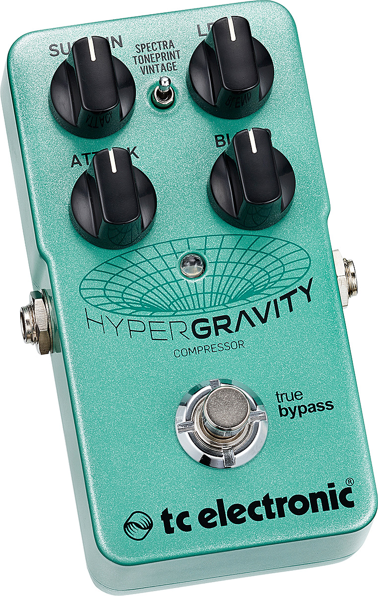 Tc Electronic Hypergravity Compressor - Kompressor/Sustain/Noise gate Effektpedal - Variation 2