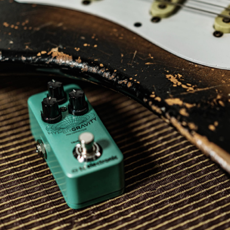 Tc Electronic Hypergravity Mini Compressor - Kompressor/Sustain/Noise gate Effektpedal - Variation 4