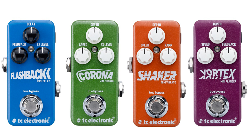 Tc Electronic Shaker Mini Vibrato - Modulation/Chorus/Flanger/Phaser & Tremolo Effektpedal - Variation 1