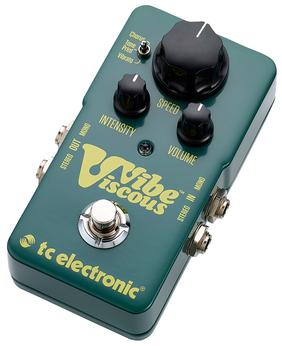Tc Electronic Viscous Vibe Toneprint Enabled - Modulation/Chorus/Flanger/Phaser & Tremolo Effektpedal - Variation 1