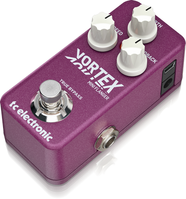 Tc Electronic Vortex Mini Flanger - Modulation/Chorus/Flanger/Phaser & Tremolo Effektpedal - Variation 4