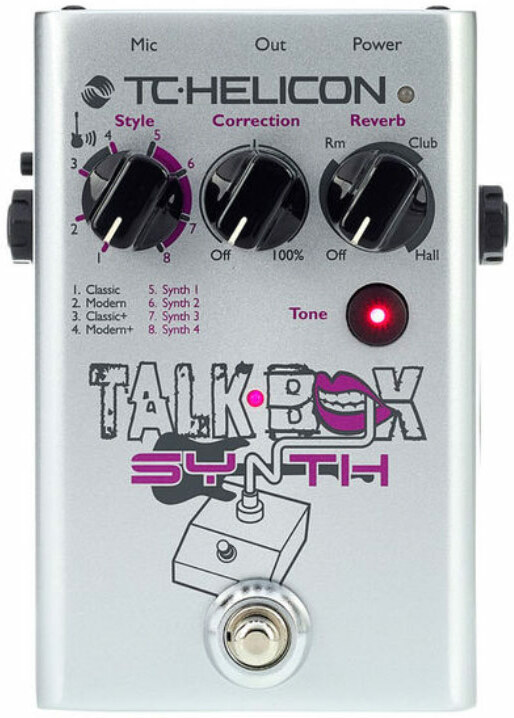 Tc-helicon Talbox Synth - - Modulation/Chorus/Flanger/Phaser & Tremolo Effektpedal - Main picture