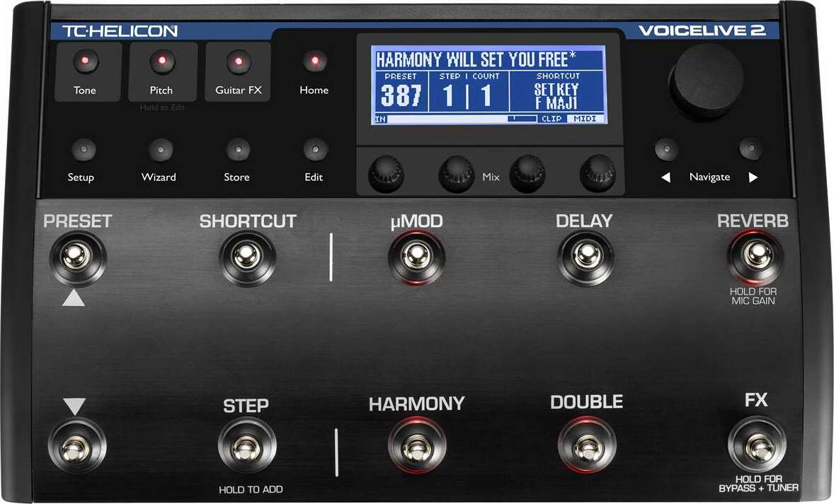Tc-helicon Voice Live 2 Vocal Harmony And Effects - Effektprozessor - Main picture