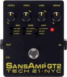 Elektrische preamp Tech 21 Tech 21 SansAmp GT2