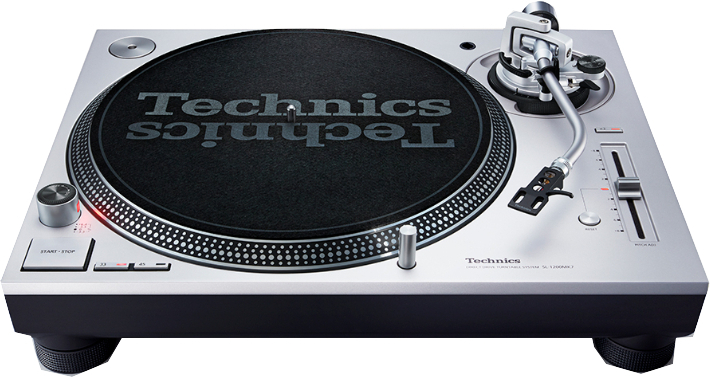 Technics Sl-1200 Mk7 Eg Silver - Plattenspieler - Main picture