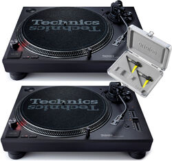 Full dj set Technics 2x SL-1210 MK7 + Concorde MKII TWin Club