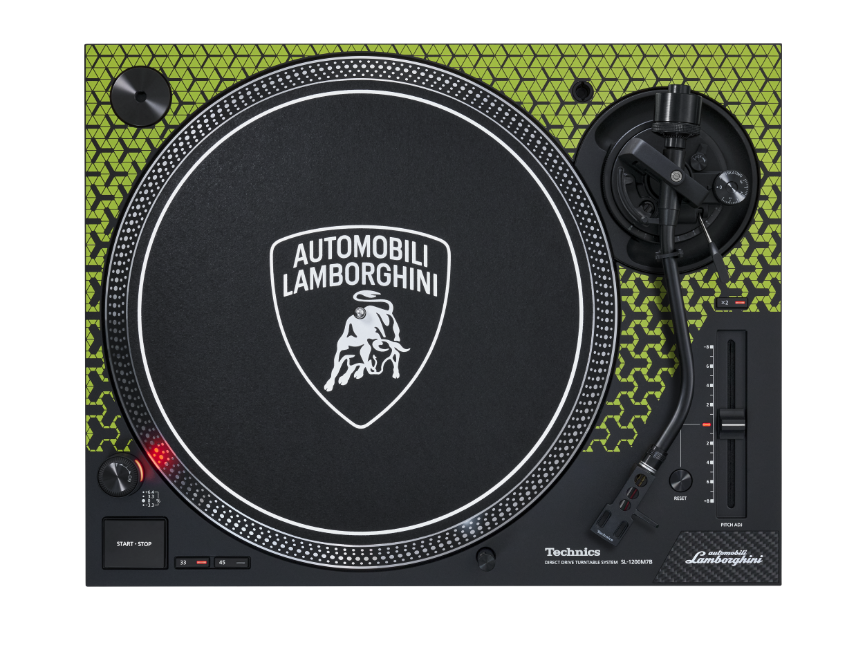 Technics Sl-1200m7b Green Lamborghini - Plattenspieler - Variation 1