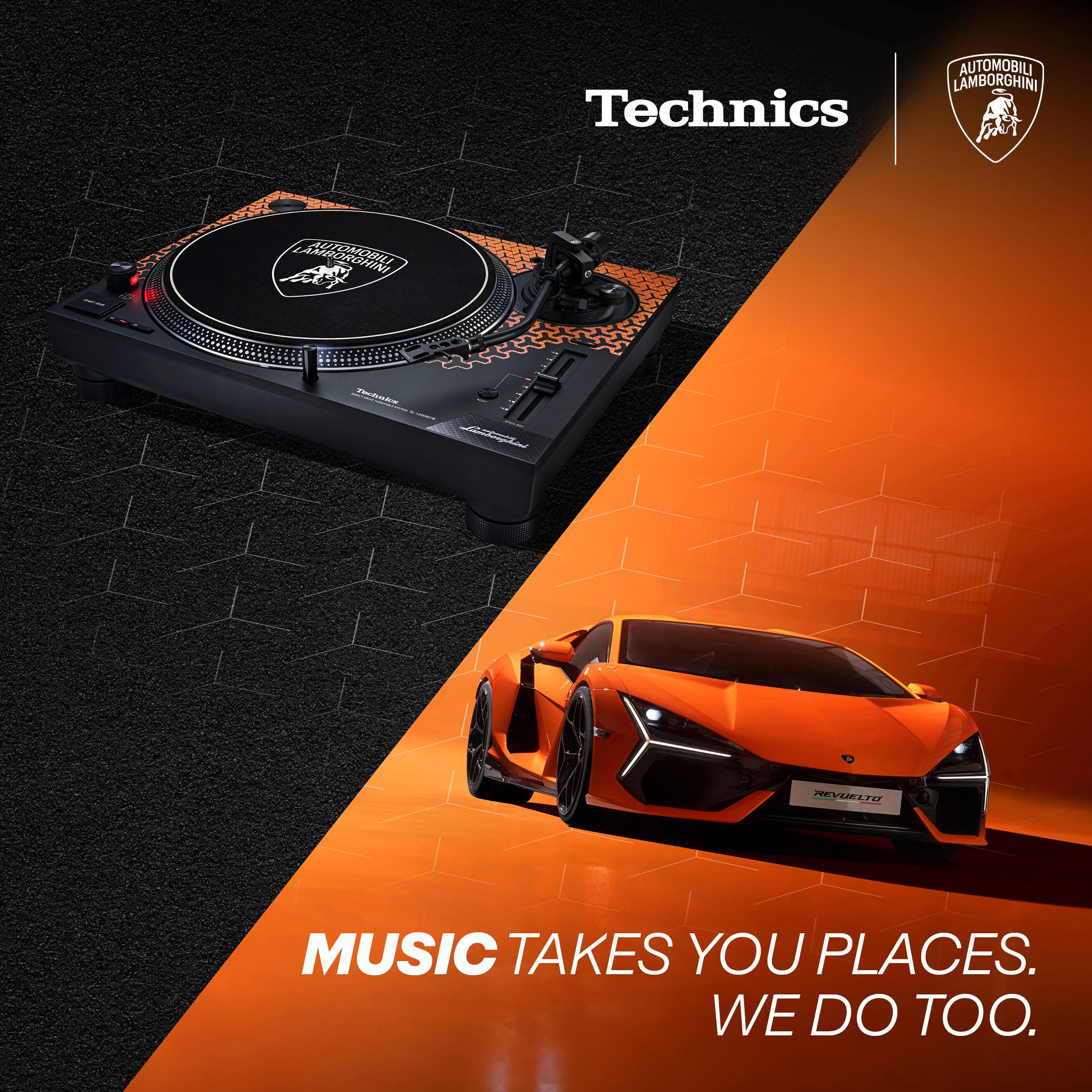 Technics Sl-1200m7b Green Lamborghini - Plattenspieler - Variation 3