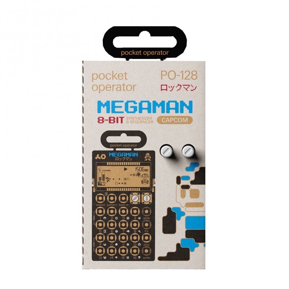 Teenage Engineering Po-128 Mega Man - Sampler - Variation 1