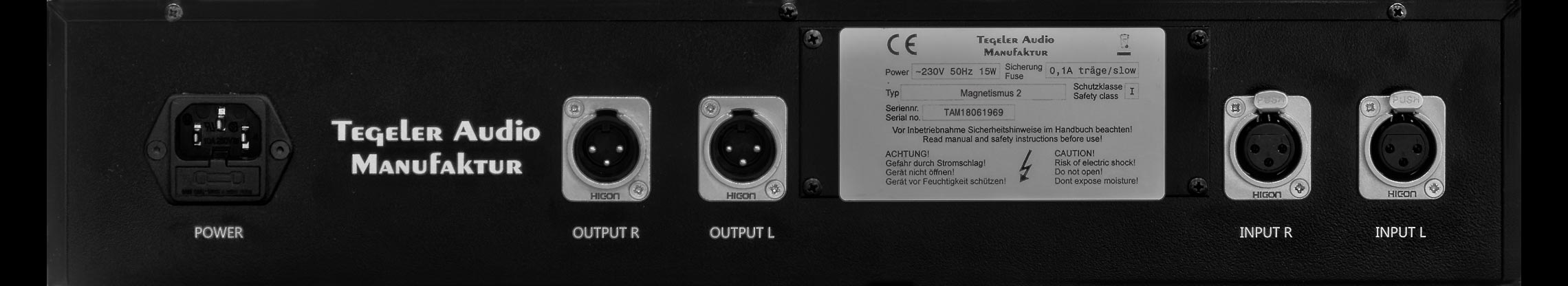 Tegeler Audio Manufaktur Magnetismus 2 - Kompressor/Limiter Gate - Variation 1