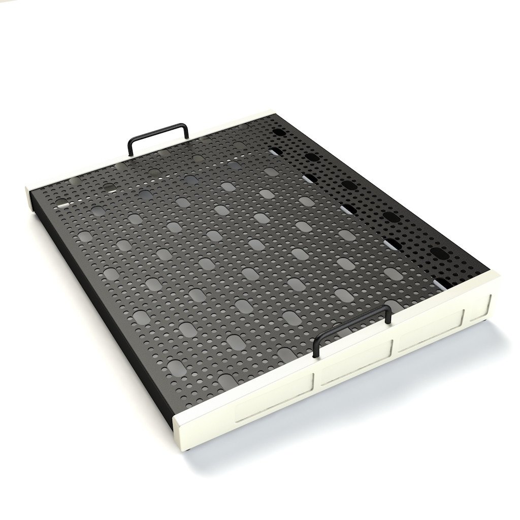 Temple Audio Design Templeboard Trio 21 Vintage White - Pedalboard - Variation 1