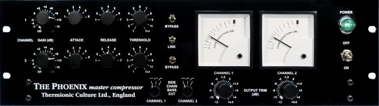 Thermionic Culture Phoenix Compresseur 2 Canaux Mastering Plus - Kompressor/Limiter Gate - Main picture