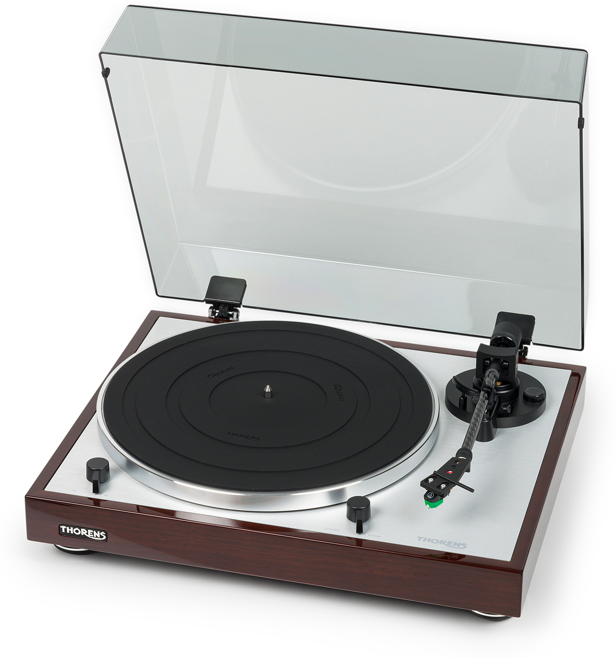 Thorens Td 402 Dd Noyer - Turntables Hifi - Main picture