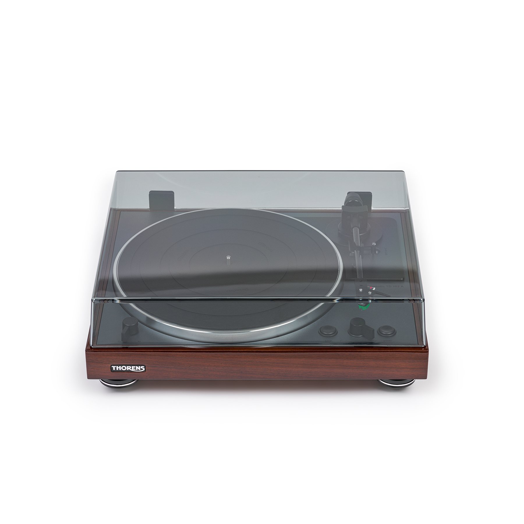 Thorens Td 102 A Noyer - Turntables Hifi - Variation 2