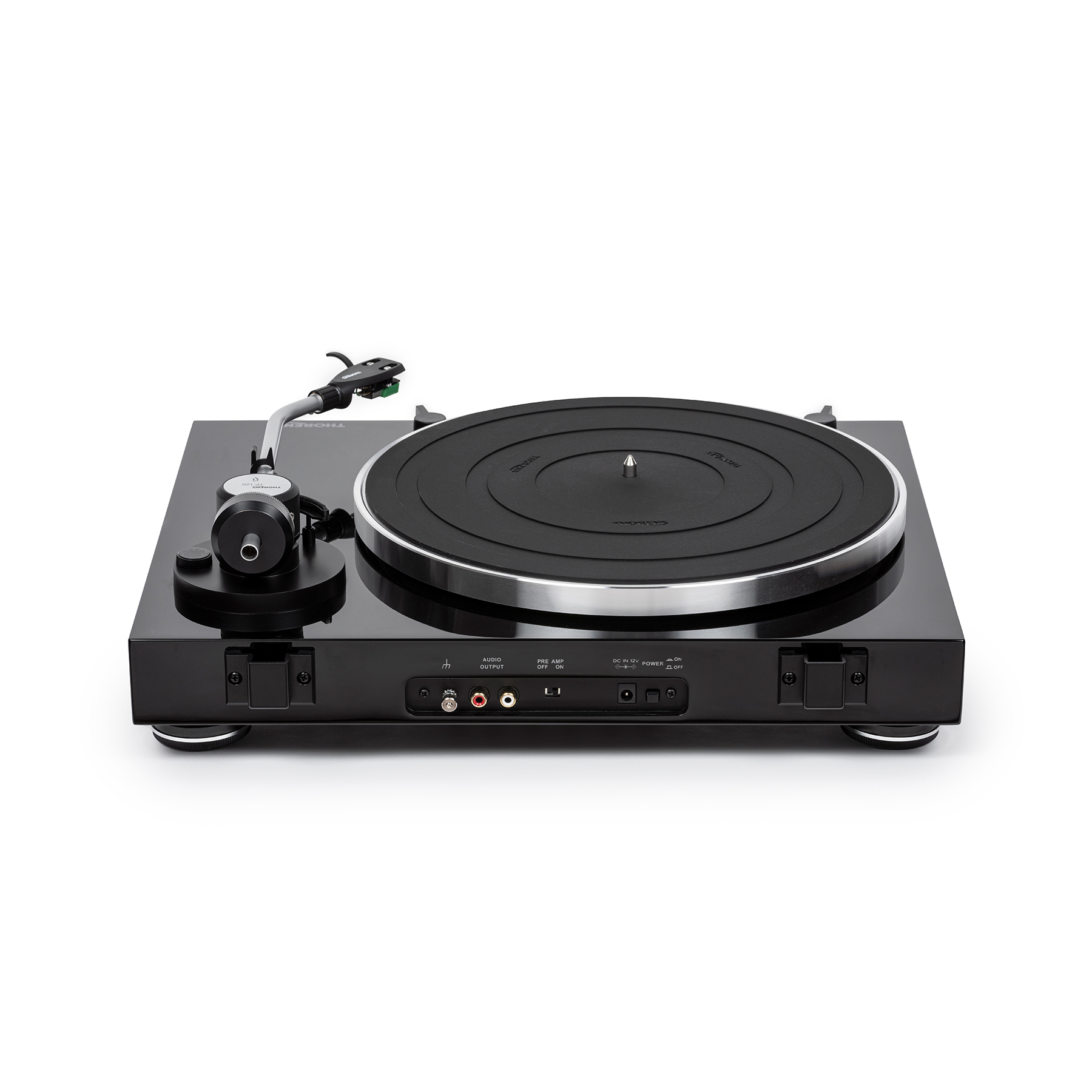 Thorens Td 204 A Noir - Turntables Hifi - Variation 1