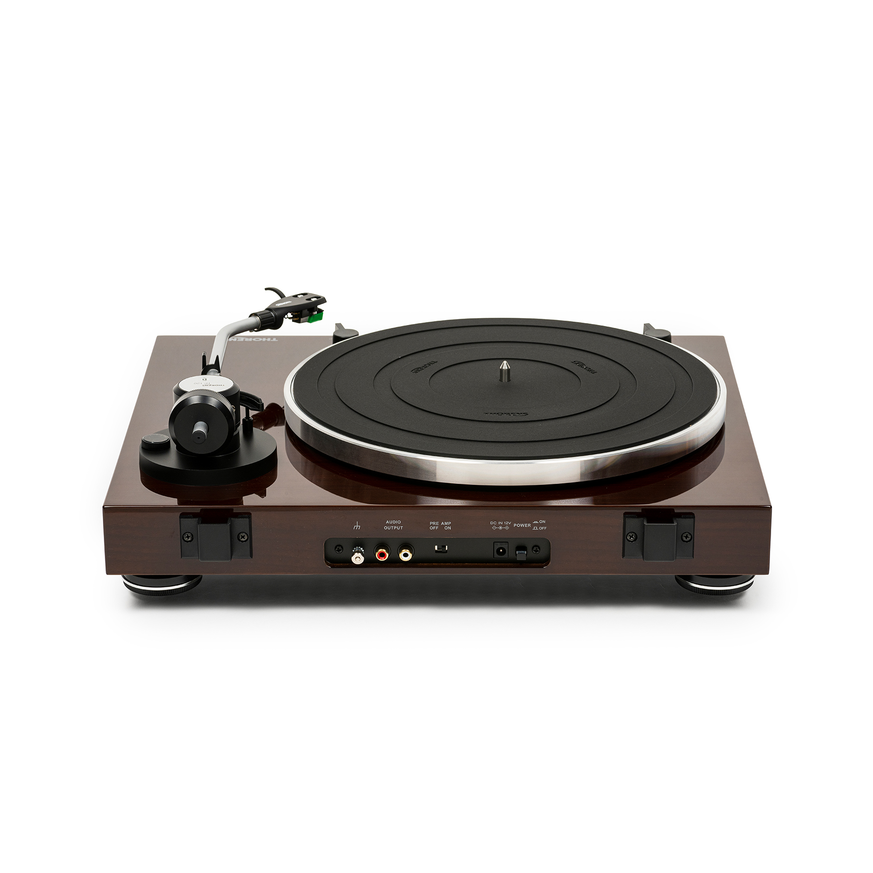 Thorens Td 204 A Noyer - Turntables Hifi - Variation 5