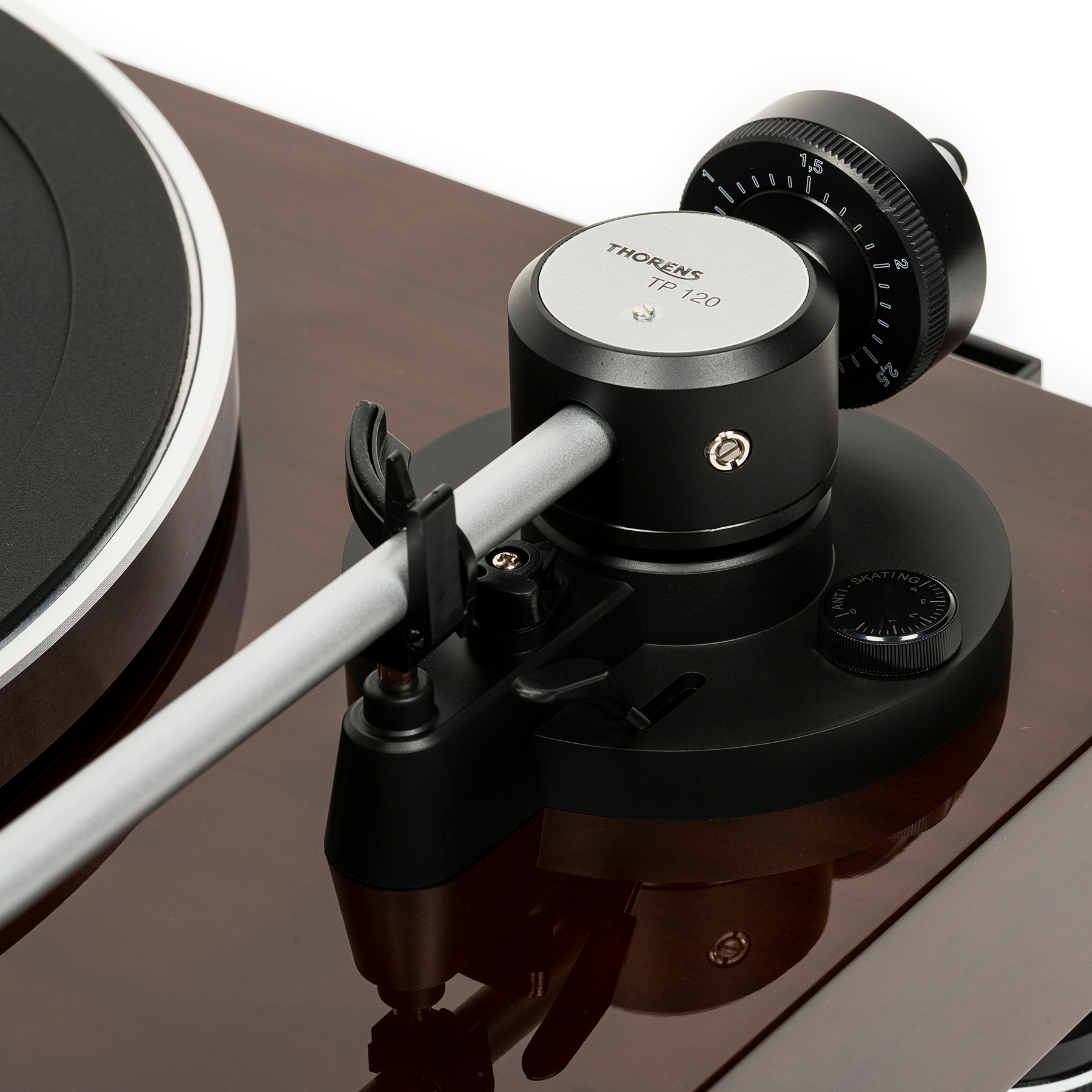 Thorens Td 204 A Noyer - Turntables Hifi - Variation 7