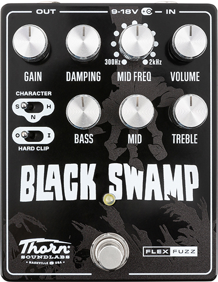 Thorn Soundlabs Black Swamp Flexible Fuzz - Overdrive/Distortion/Fuzz Effektpedal - Main picture