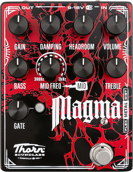 Thorn Soundlabs Magma Flexible Metal Distortion - Overdrive/Distortion/Fuzz Effektpedal - Main picture