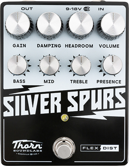 Thorn Soundlabs Silver Spurs Flexible Distortion - Overdrive/Distortion/Fuzz Effektpedal - Main picture