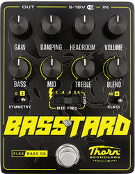 Overdrive/distortion/fuzz effektpedal Thorn soundlabs Basstard