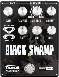 Overdrive/distortion/fuzz effektpedal Thorn soundlabs Black Swamp