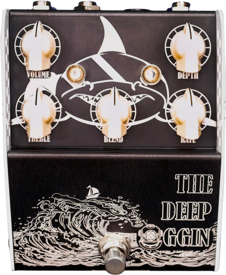 Thorpyfx Deep Oggin Mkii Chorus Vibrato - Modulation/Chorus/Flanger/Phaser & Tremolo Effektpedal - Main picture