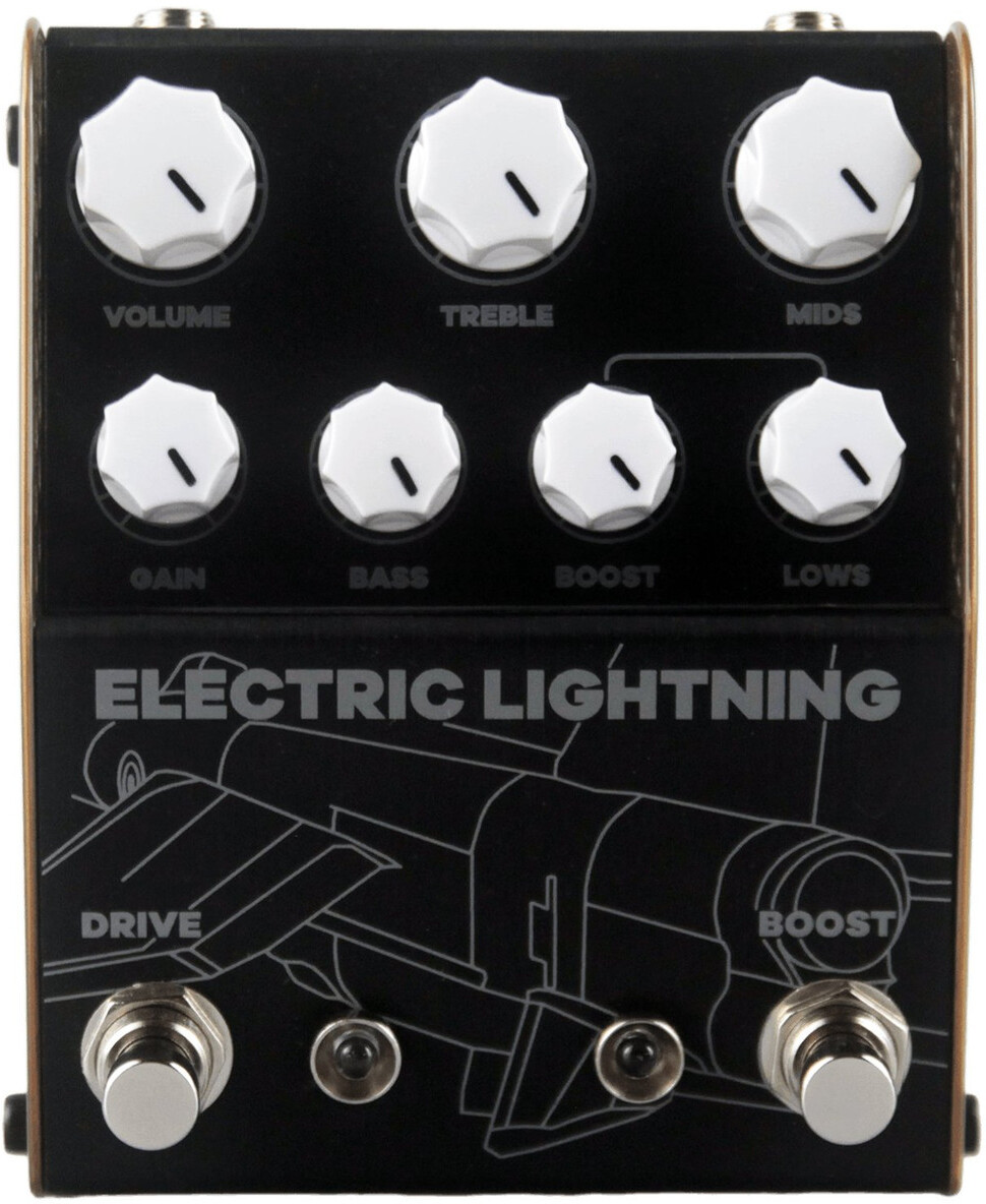 Thorpyfx Electric Lightning Overdrive Lampe - Overdrive/Distortion/Fuzz Effektpedal - Main picture