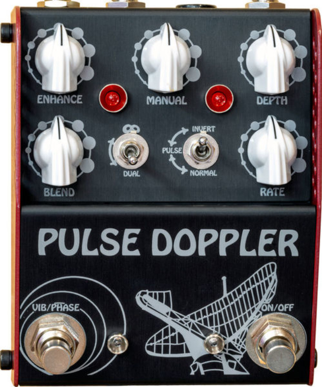 Thorpyfx Pulse Doppler Phaser Vibrato Trem - Modulation/Chorus/Flanger/Phaser & Tremolo Effektpedal - Main picture