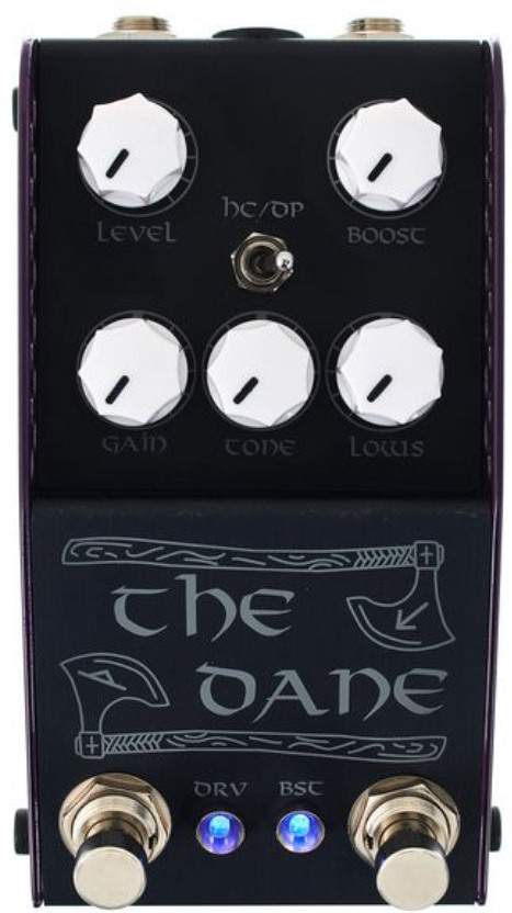 Thorpyfx The Dane Mkii Overdrive Booster - Overdrive/Distortion/Fuzz Effektpedal - Main picture