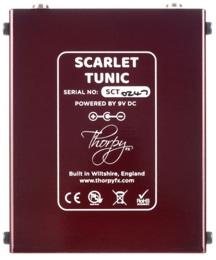 Thorpyfx Scarlet Tunic Analog Amp Emulator - Elektrische PreAmp - Variation 3