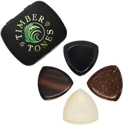 Plektren Timber tones 4 Picks Box - Gypsy