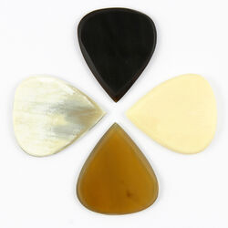 Plektren Timber tones 4 Bone Picks Pack - Jazz