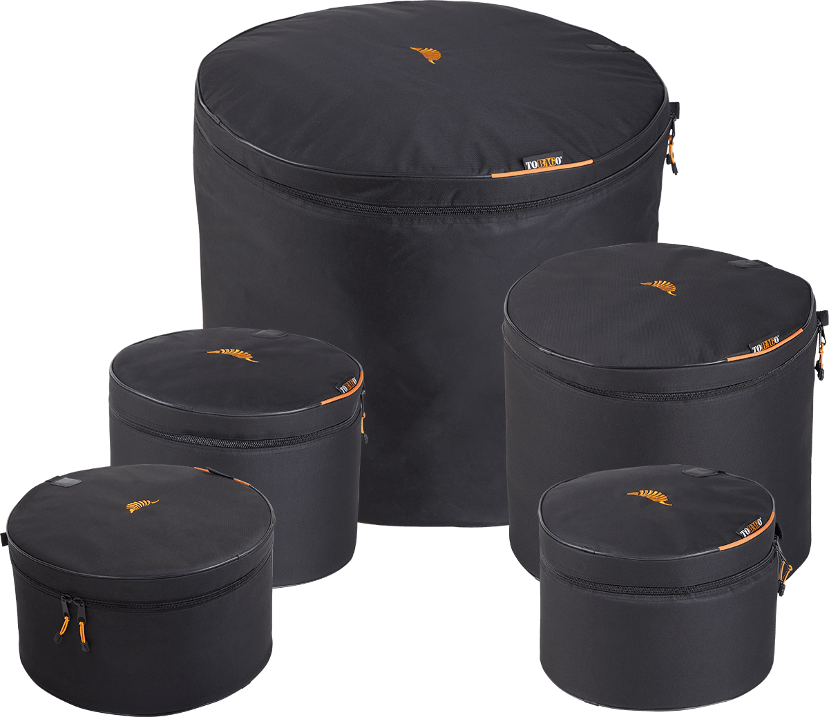 Tobago Kit Batterie Rock 10x8 - Tasche für Toms - Main picture