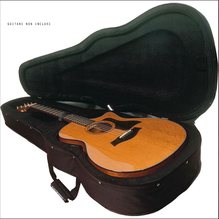 Tobago Guit. Folk Dreadnought Softcase Black - Koffer für Westerngitarre - Variation 1