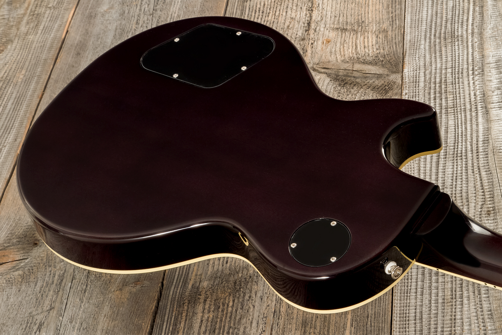 Tokai Love Rock Ls101q Jap 2h Ht Rw #2450033 - See Through Black - Single-Cut-E-Gitarre - Variation 6