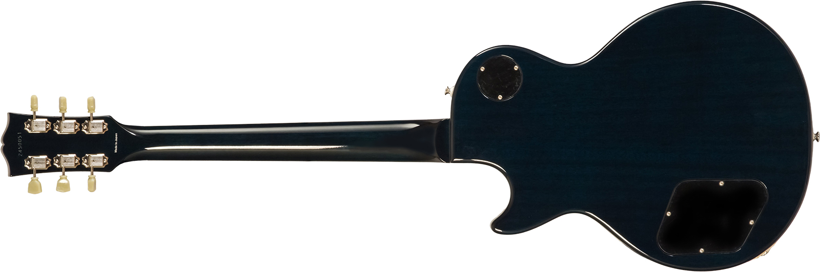 Tokai Love Rock Ls101q Jap 2h Ht Rw - Indigo Blue - Single-Cut-E-Gitarre - Variation 1